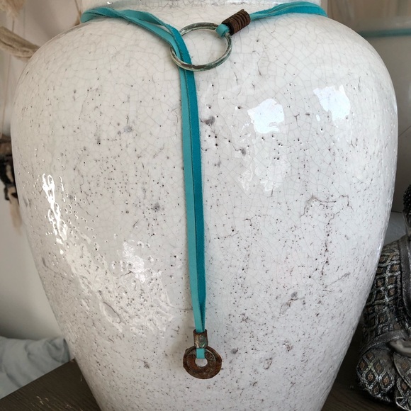 Handmade Leather wrap bracelet - Picture 5 of 6